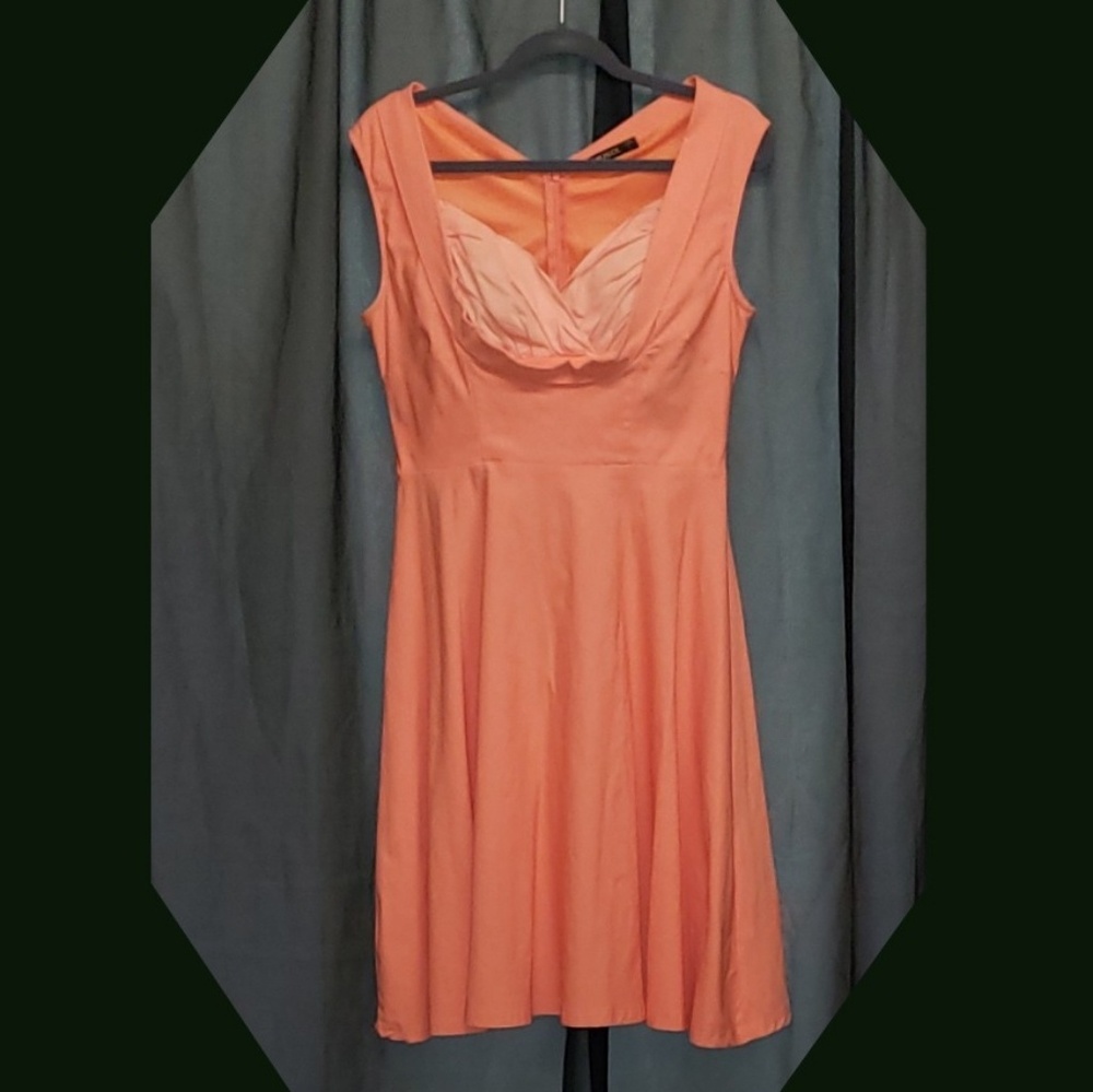 Retro 1950's Style A-line Dress